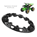 Miniatyrbild 7 av 8: Hjulnav Trimskydd Universal ATV Kart Tillbehör, Snyggt Trimskydd Plastdäckfälgskydd Förbättrar Fordonets Utseende Enkel Installation Hållbar