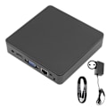 Miniatyrbild 1 av 7: Mini PC 4GB RAM 64GB ROM Z8350 CPU RGB Trådbunden WIFI Trådlös Anslutning Mini Stationär Dator för Windows10 100‑240V EU-kontakt