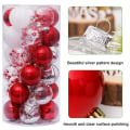 Miniatyrbild 3 av 5: 6cm/2.36” Christmas Ball, 30Pcs Christmas Tree Baubles