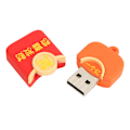 Miniatyrbild 5 av 7: Tecknad USB-minne Röd Kuvert Utseende Plug and Play Stöd Hot Plugging Minnessticka USB-sticka för PC Bilar 128GB