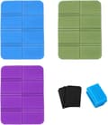 3-pack Hopfällbara Sittdynor Campingmatta Bärbar Skumfolie