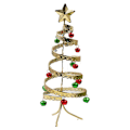 Miniatyrbild 1 av 5: Tabletop Spiral Gems Christmas Tree - metal Table Top Tree -