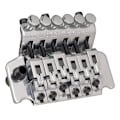 Miniatyrbild 5 av 5: 6-strängad dubbelrullstall Sadel Tremolo Brygga System för Elgitarr Ersättning Silver
