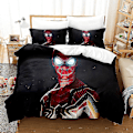 Miniatyrbild 1 av 3: Dt421 2/3-delad 3D-tryckt Spider-Man sängklädesset Täcke Överkast Kuddfodral Födelsedag Julgåva AU DOUBLE 180x210cm AU DOUBLE 180x210cm