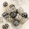 Miniatyrbild 5 av 5: 9Pcs Christmas Ball Ornaments 80mm/3.15" Shatterproof Colorful
