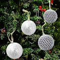 Miniatyrbild 4 av 5: 3.15" Christmas Ball Ornaments 12 pcs Glitter Sequin Foam Ball