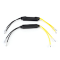 Miniatyrbild 1 av 2: Motorcykel LED Blinkers Stabiliserar LED Indikator Blinkfrekvenser Precisionsmotståndsadapter Fixar Blinkersproblem Universell Passform Hög