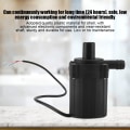 Miniatyrbild 2 av 8: 12V Ultratyst Borstlös Motor DC-Vattenpump för Intelligent