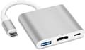 Pikkukuva 1 / 5: 4K USB C - HDMI-sovitin, 3-in-1 Type C -muunninkaapeli MacBo:lle