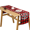 Miniatyrbild 1 av 5: Christmas Table Runner Burlap Rustic Christmas Runner for Table