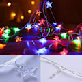 Miniatyrbild 2 av 6: 100 LED 49 FT Star String Lights, Plug In Fairy String Lights