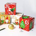 Miniatyrbild 2 av 7: 24pcs Christmas Advent Calendar Boxes Countdown to Christmas