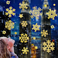 Miniatyrbild 3 av 5: Christmas Snowflake Window Sticker, For Window Mirror