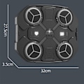 Miniatyrbild 2 av 8: Smart Musik Boxningsmaskin Boxningsvägg Target SVART UTAN black Without Bluetooth-Without Bluetooth black Without Bluetooth-Without Bluetooth