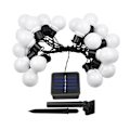 Miniatyrbild 1 av 5: Solar Powered LED String Lights- Waterproof Patio Lights -