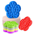 Miniatyrbild 7 av 7: Popit Fidget Pop It  Blomma 4st Färger Green Grön Minnie Mouse