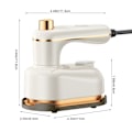 Miniatyrbild 3 av 8: Generisk Ångstrykjärn för Kläder, Vikbar Portabel Mini Handhållen Reseångstrykjärn För Kläder Hängande Strykmaskin Hushåll Liten Sovsal