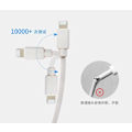 Miniatyrbild 2 av 5: Lightning-kabel till iPhone & iPad, 2 meter, Vit-- CE Certifikat