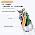 Miniatyrbild 5 av 7: 2M 60W 3A Snabbladdningskabel USB-C till USB-C  Type C PD - Vit