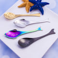 Miniatyrbild 6 av 7: 4 st/set Rostfritt stål val kaffesked set efterrätt is