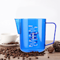 Miniatyrbild 5 av 8: Hushållsakryl Kaffe Kanna Mjölkkanna Latte Mjölkskumning