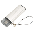 Miniatyrbild 5 av 7: Minneskortläsare Plug and Play Aluminiumlegering USB C 3.0 OTG Lagringskortläsare med Snoddhål för Windows för LINUX