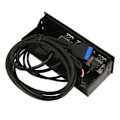 Miniatyrbild 8 av 8: USB 3.0 Expansionsfrontpanel 8-portars hubb med stabil och allmänt använd anslutning Supersnabb dataöverföring Bakåtkompatibel Plug and Play för