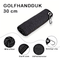 Miniatyrbild 3 av 4: Mindre golfhandduk 30 cm grå grå
