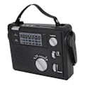 Miniatyrbild 7 av 8: Handvevradio AM FM SW Multi Band LED Nödradio med MP3-uppspelning U-diskslagringskortplats