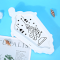 Miniatyrbild 4 av 8: Dekorationslykta i unik form av LED-ljus i MDF