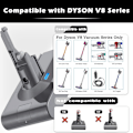 Miniatyrbild 8 av 8: 21,6V 6500mAh batteribyte för Dyson V8