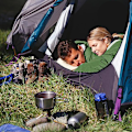 Miniatyrbild 5 av 5: Camping Sovsäck - Varm, för Vandring, Ryggsäcksturer & Utomhus