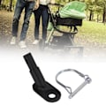 Miniatyrbild 1 av 8: Cykeladapter Tillbehör Cykelvagn Dragkrok Koppling Robust Material Kopplingsfästen Multikompatibel Säkerhetsgaranti