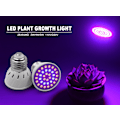 Miniatyrbild 1 av 3: E27 E14 LED Hydroponisk Växtlampa för Blommor