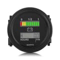 12V/24V/36V/48V/72V LED Digital Batteriindikator med Timräknare för Golfbil