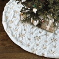Miniatyrbild 3 av 8: Christmas Tree Skirt -90cm Faux Fur Tree Skirt Christmas