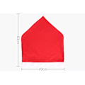 Miniatyrbild 5 av 7: com-four® 4X Premium Stuhlhussen für Weihnachten -