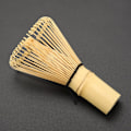 Miniatyrbild 8 av 8: Naturlig bambu tevisp Chasen förbereder Matcha pulverborste