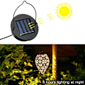 Miniatyrbild 4 av 8: Utomhus Vattentät Solcellslampa LED-Lykta Olivform