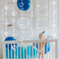 Miniatyrbild 5 av 5: Platt undervattensblå bubbelgirlang för lilla sjöjungfrun