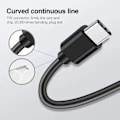 Miniatyrbild 3 av 4: Samsung Ladd & Sync kabel - 2 METER - S20 / S21 / S22 / S23  - VIT vit