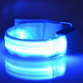 Miniatyrbild 1 av 6: LED-armband med ljus för löpning och promenader i mörker, reflexarmband för löpare, uppladdningsbara jogginglampor, hög synlighet för säkerhet vid nattlöpning Blue