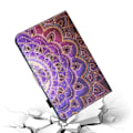 Miniatyrbild 5 av 7: Till iPad 10.2 (2021)/(2020)/(2019) Vikbart fodral, ställ - Mandala multifärg