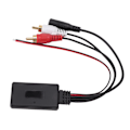 Miniatyrbild 7 av 7: Bluetooth-ljudadapter för bilstereo, trådlös musikstreaming AUX-ingångsmodul med handsfree-mikrofon stöder MP3 WMA WAV-ljudformat