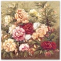 Miniatyrbild 5 av 7: Vacker blommig dukväggkonst, målad tryckt bild, hem