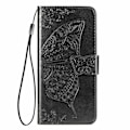 Miniatyrbild 1 av 5: iPhone 11 Mobilskal, iPhone 11 Skal med Korthållare Ställ Kickstand för Kvinnor Flickor Pojkar, iPhone 11 Plånbok Sött Robust PU Läder Flip Black for iPhone 11