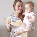Miniatyrbild 5 av 5: Baby krypande halkfria knäskydd, unisex baby toddlers knäskydd