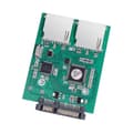 SATA SD-kortadapter 2,5 tum digital konverteringsadapter 15PIN+7PIN SD-kortomvandlare stöder 128 GB för bärbar dator surfplatta