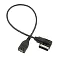USB-musikgränssnitt AMI MMI AUX MP3-kabeladapter för Q5 Q7 R8 A3 A4 A5 A6