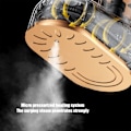 Miniatyrbild 8 av 8: Generisk Ångstrykjärn för Kläder, Vikbar Portabel Mini Handhållen Reseångstrykjärn För Kläder Hängande Strykmaskin Hushåll Liten Sovsal